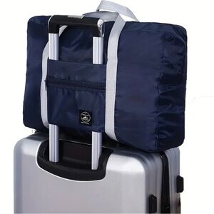 Passion Vacation 1pc Moving Folding Luggage Storage Bag, Portable Airplane Bag